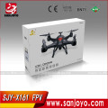 X161FPV best-seller 4CH 2.4G 6-Axis Gyro RC quadcopters com 2MP câmera HD FPV transmissão em tempo real